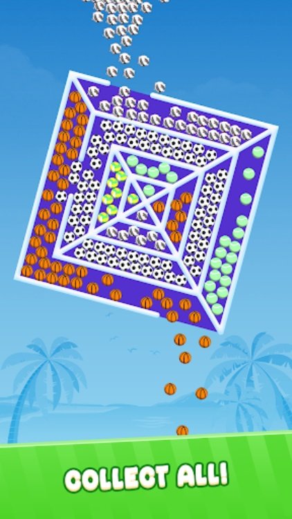 Ball Escape 3D: Spin & Collect
