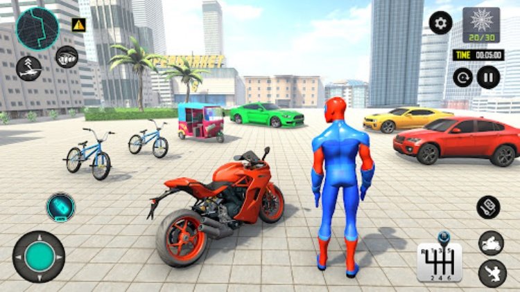 Spider Hero Game Spider Rope