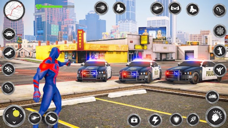 Spider Hero Game Spider Rope