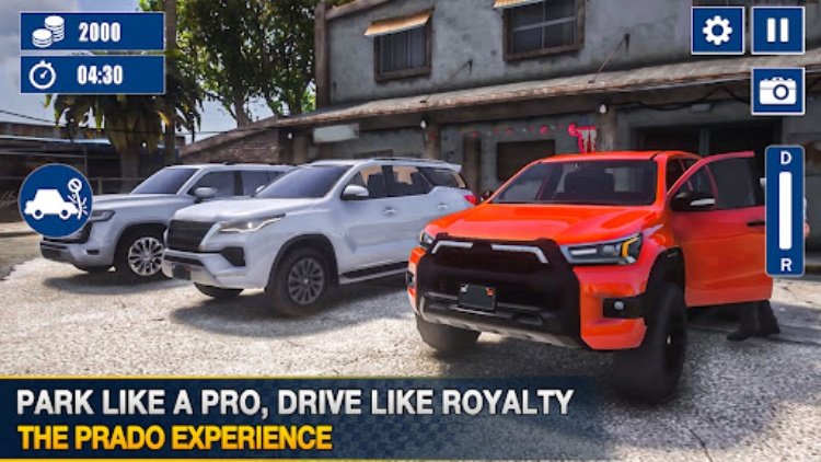 真正的普拉多 SUV 停车游戏