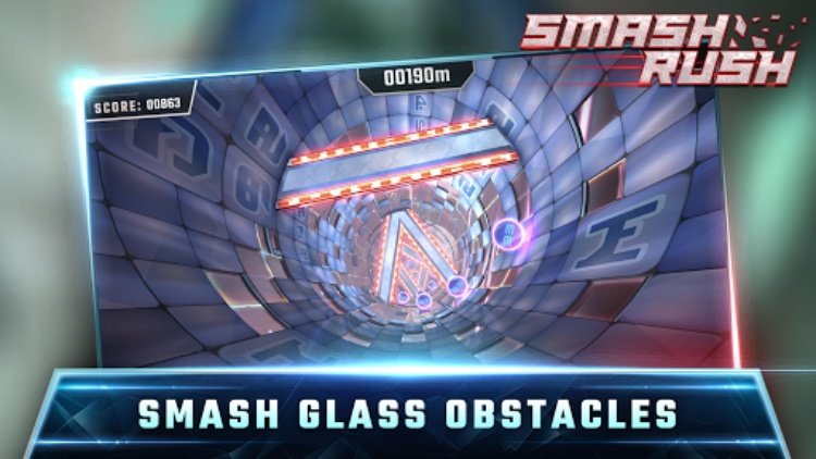 Spiral Stack: Smash Rush hit