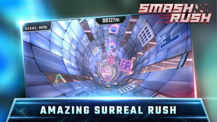 Spiral Stack: Smash Rush hit