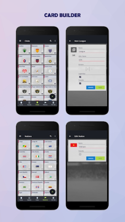 UT Card Builder 24