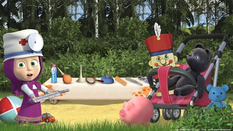 玛莎和熊：玩具医生