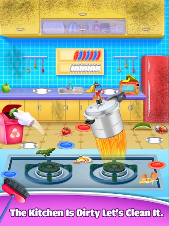 House cleaning game