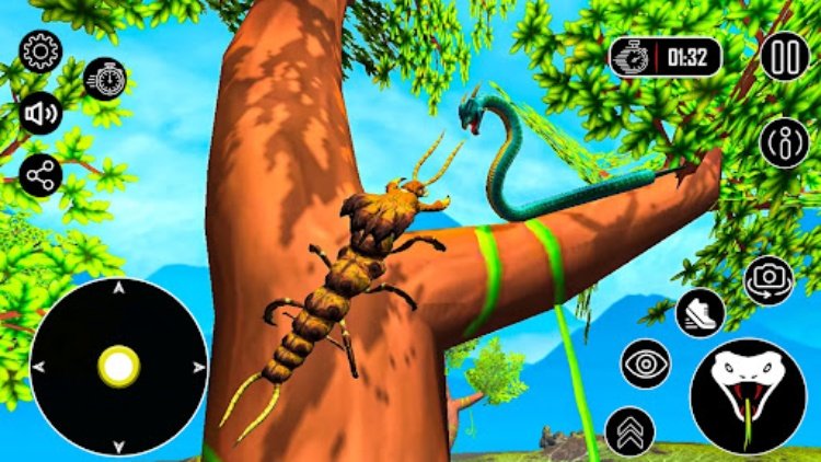 Snake Survive Jungle simulator