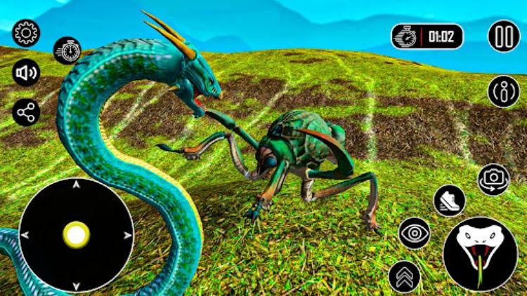Snake Survive Jungle simulator