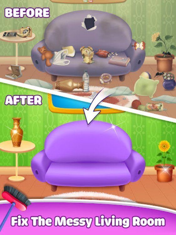 House cleaning game