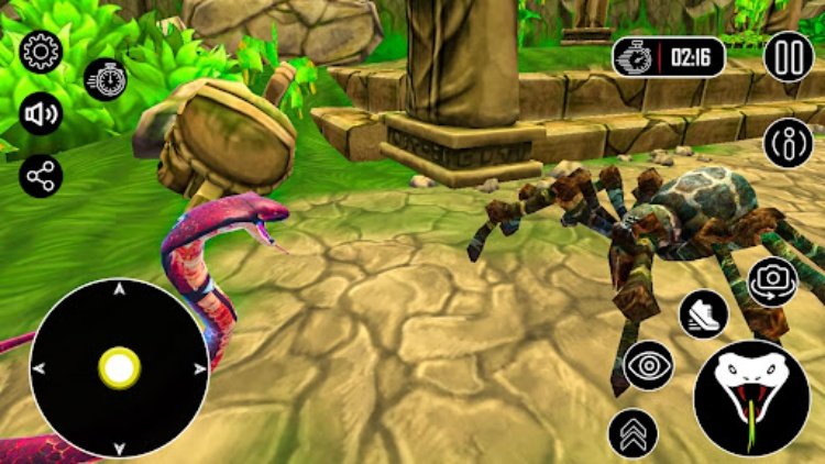 Snake Survive Jungle simulator