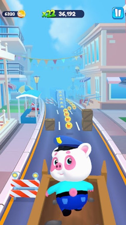 小猪熊猫跑3D