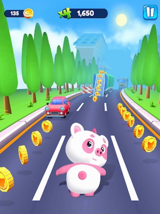 小猪熊猫跑3D