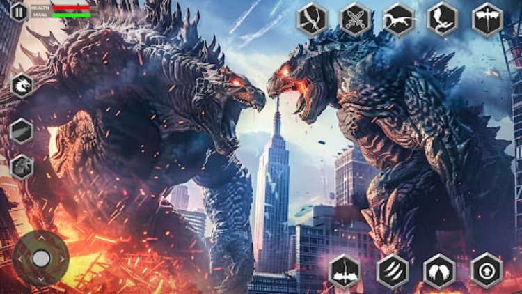 怪物 粉碎 城市 警笛 头