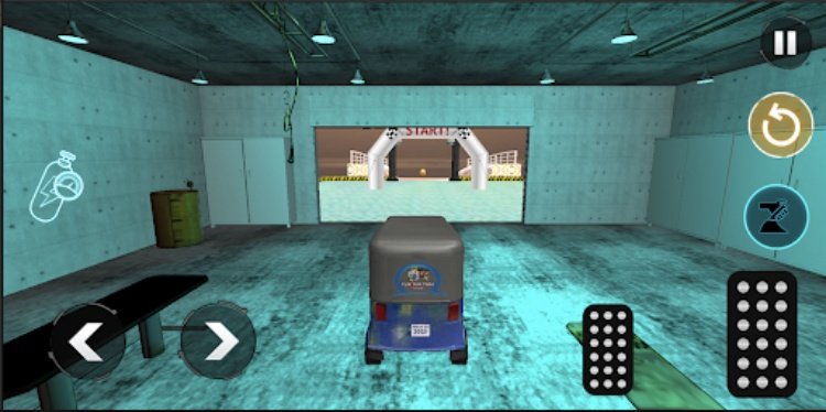 Tuk Tuk Ramp Jump Simulator