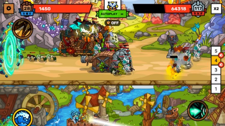 Stagelands 保卫 土地, 能力 & 技能 TD