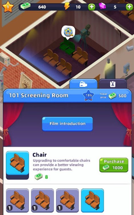 Cinema Empire  Idle Tycoon