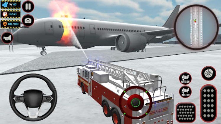 Firefighter Simulation Airport