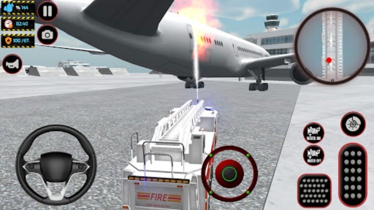 Firefighter Simulation Airport