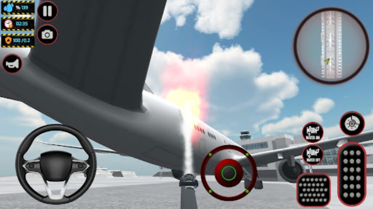 Firefighter Simulation Airport