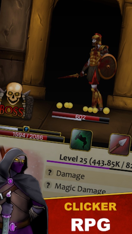 无限地牢：点击角色扮演游戏