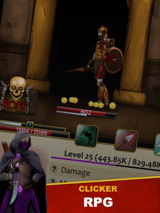 无限地牢：点击角色扮演游戏