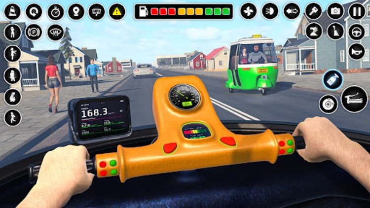 Tuk Tuk Rickshaw Games