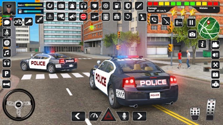 警车驾驶模拟器