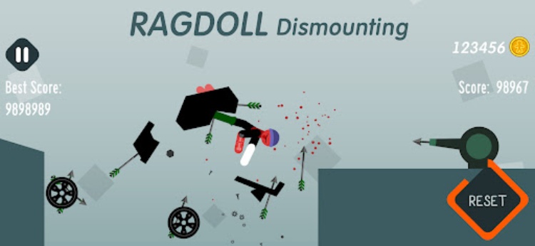 Ragdoll Dismounting