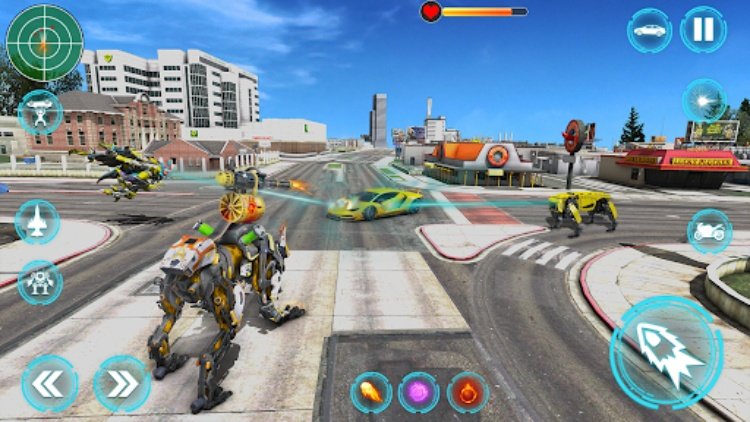 Robot Game: Robot Transform 3D