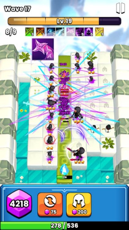 幸运! 合并! 塔防!