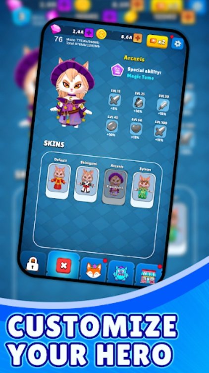 狐妖无尽挂机：闲置角色扮演游戏 (RPG)