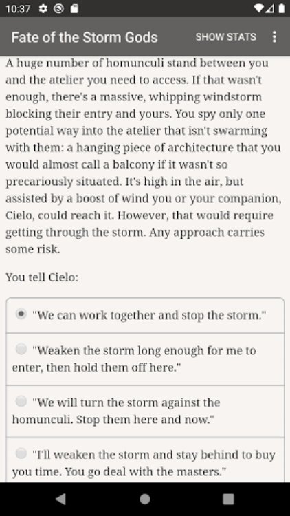 Fate of the Storm Gods
