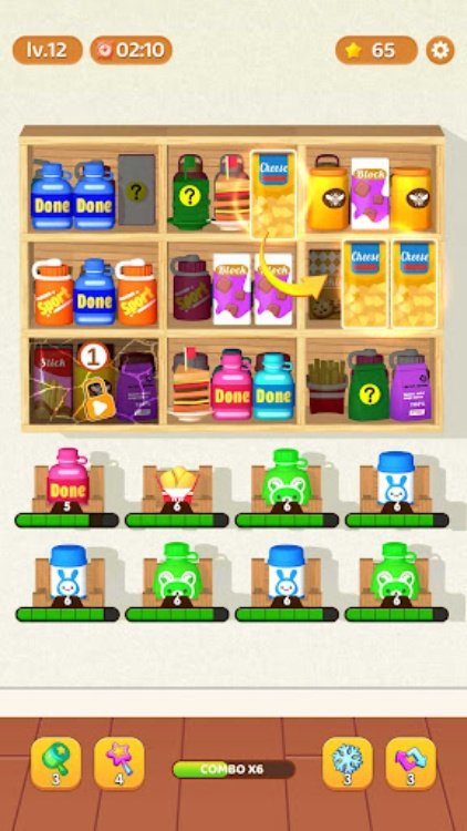 Goods Sort™  货柜排序 匹配消消乐 消除游戏