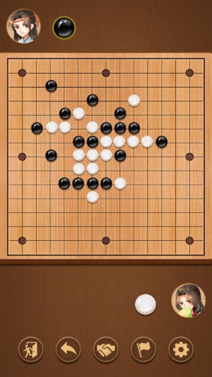 五子棋  五子连珠