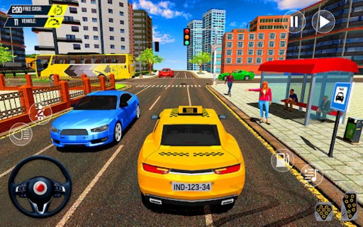 Taxi Driving 3D: Taxi Games