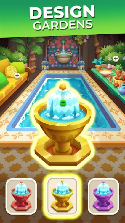 Tile Match  Garden Journey