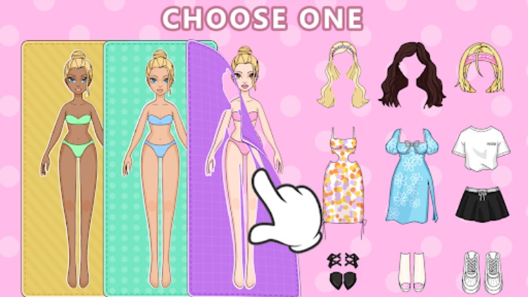 Magic Paper Dolls: DIY换装游戏