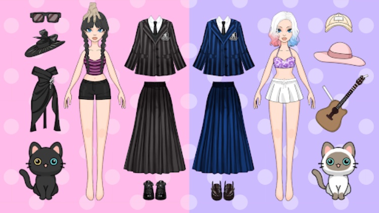 Magic Paper Dolls: DIY换装游戏