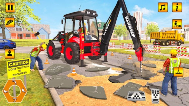 JCB Excavator Crane Machines