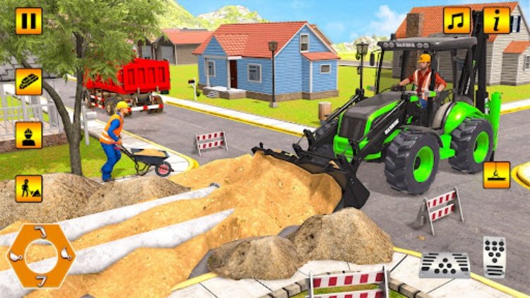 JCB Excavator Crane Machines