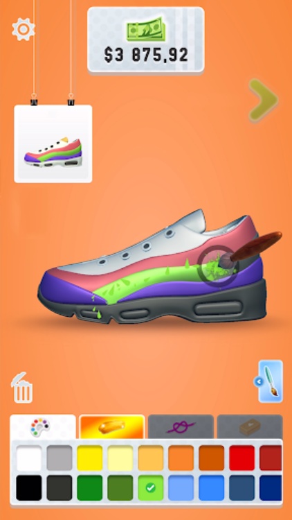 Sneaker Art!  填色游戏
