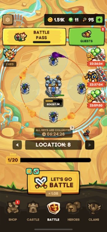 Apexlands idle tower defense