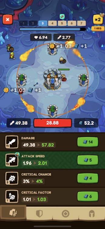 Apexlands idle tower defense