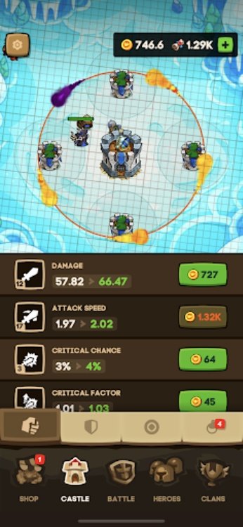 Apexlands idle tower defense