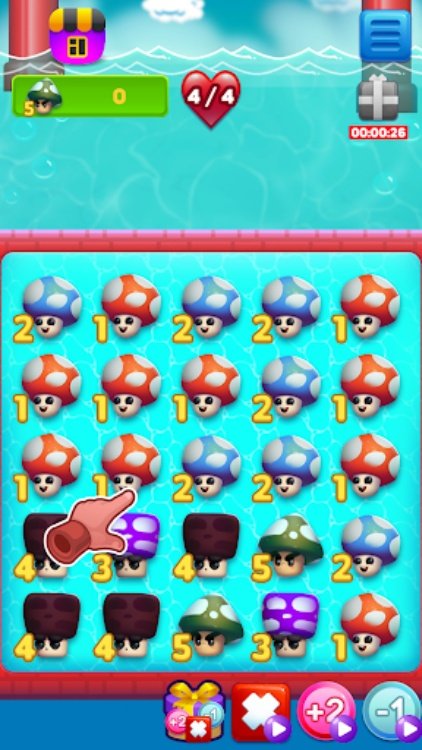 Mushroom Ocean: Merge Star