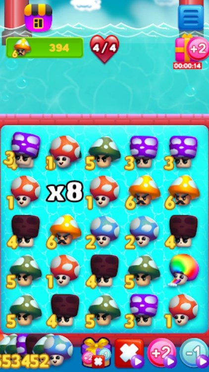 Mushroom Ocean: Merge Star