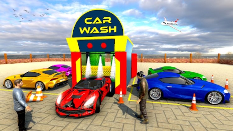 洗车：3D 停车场游戏
