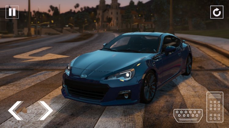 Drift Simulator Car Subaru BRZ