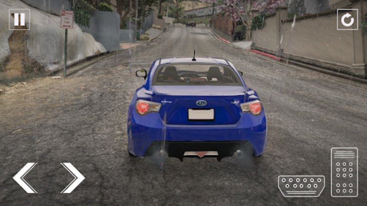 Drift Simulator Car Subaru BRZ