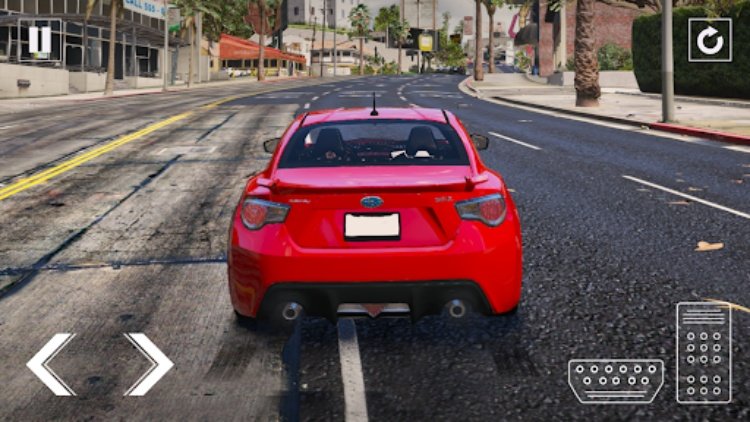 Drift Simulator Car Subaru BRZ