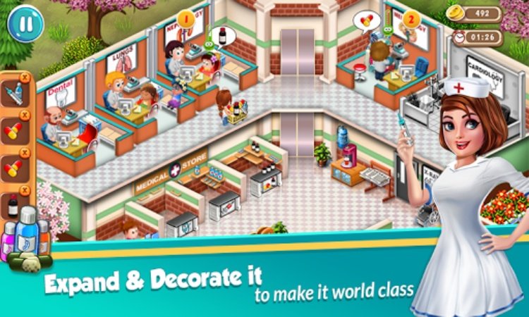 Doctor Dash : Hospital Game